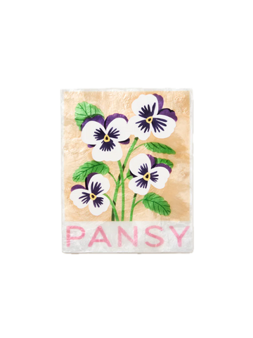 Market Wall Art Pansy
