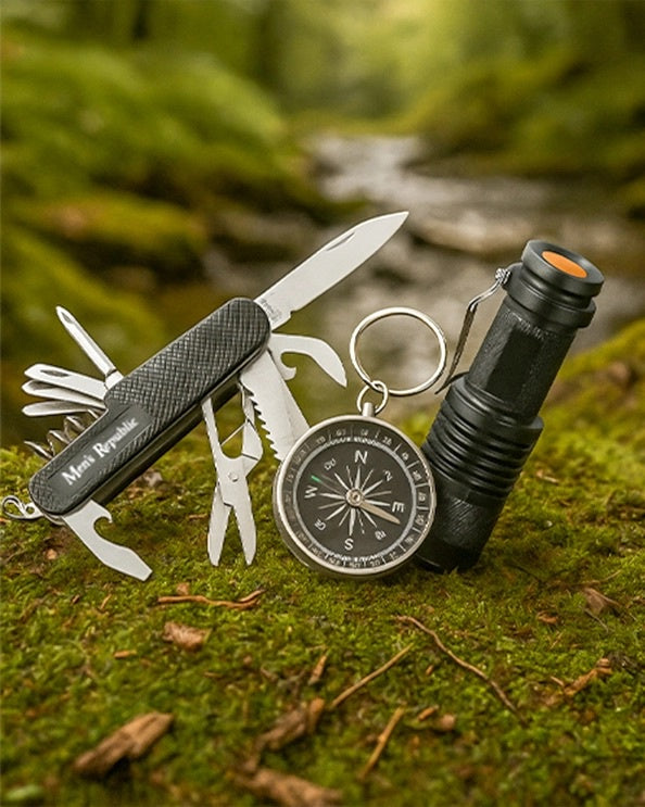 Multifunction Adventure Knife and Torch
