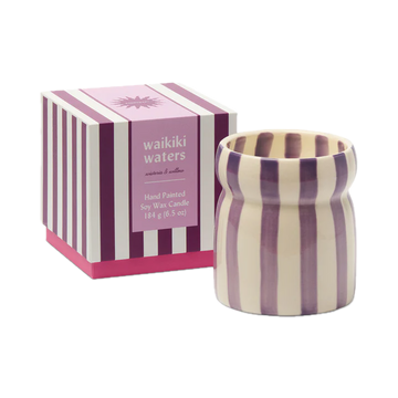 Cabana Candle - Waikiki Waters (Wisteria Willow)