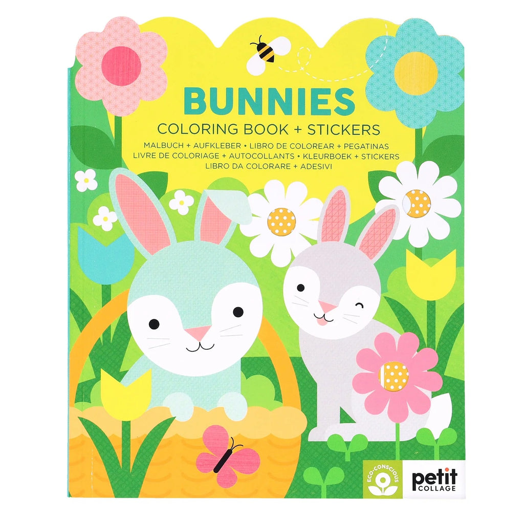 Colouring Book with Sticker - Bunnies