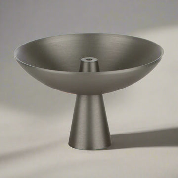 Alta Saturn Incense Holder Nickel Finish