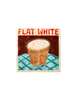 Barista Wall Art - Flat White
