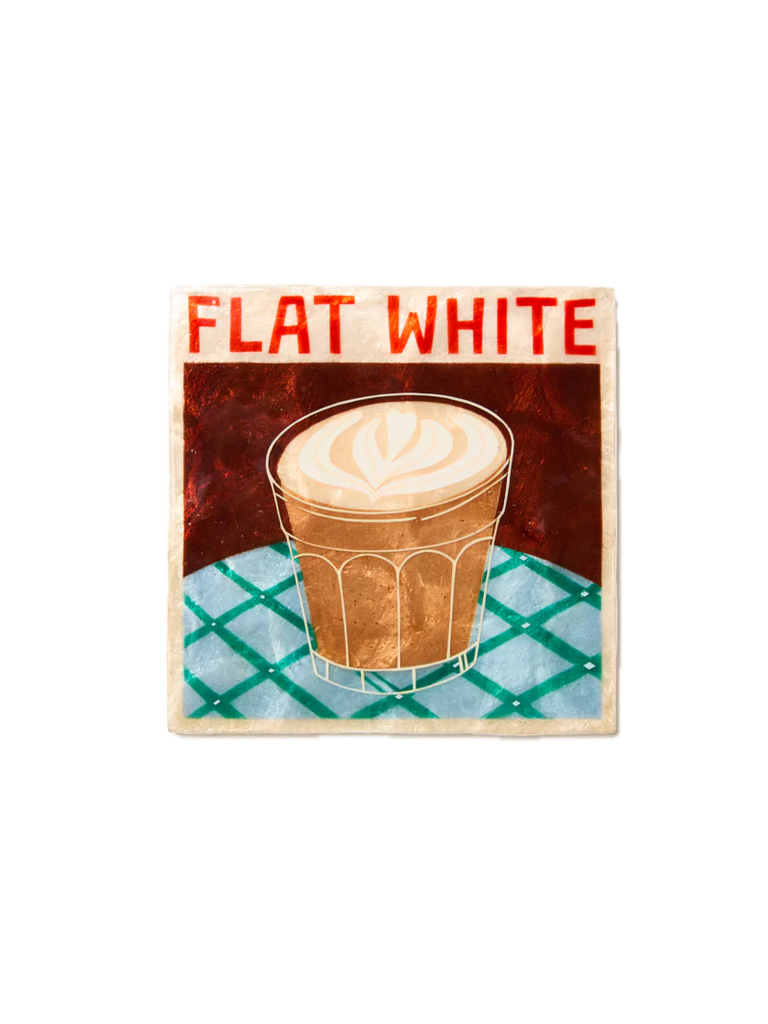 Barista Wall Art - Flat White