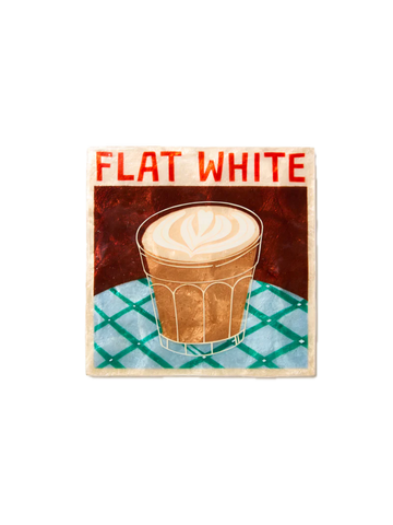 Barista Wall Art - Flat White