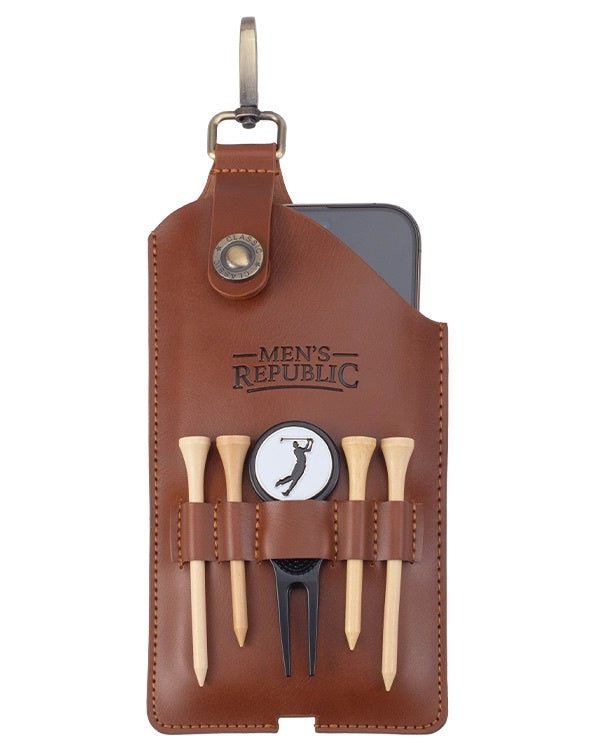 Golfers Luxury Phone Holster Set