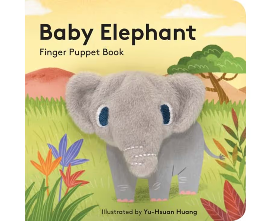 Baby Elephant: Finger Puppet Book