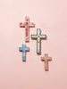 Samira Large Cross Pink