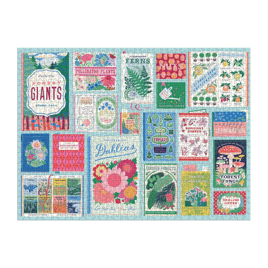 Ever Upward Botanist Bookshelf Puzzle - 1000pc