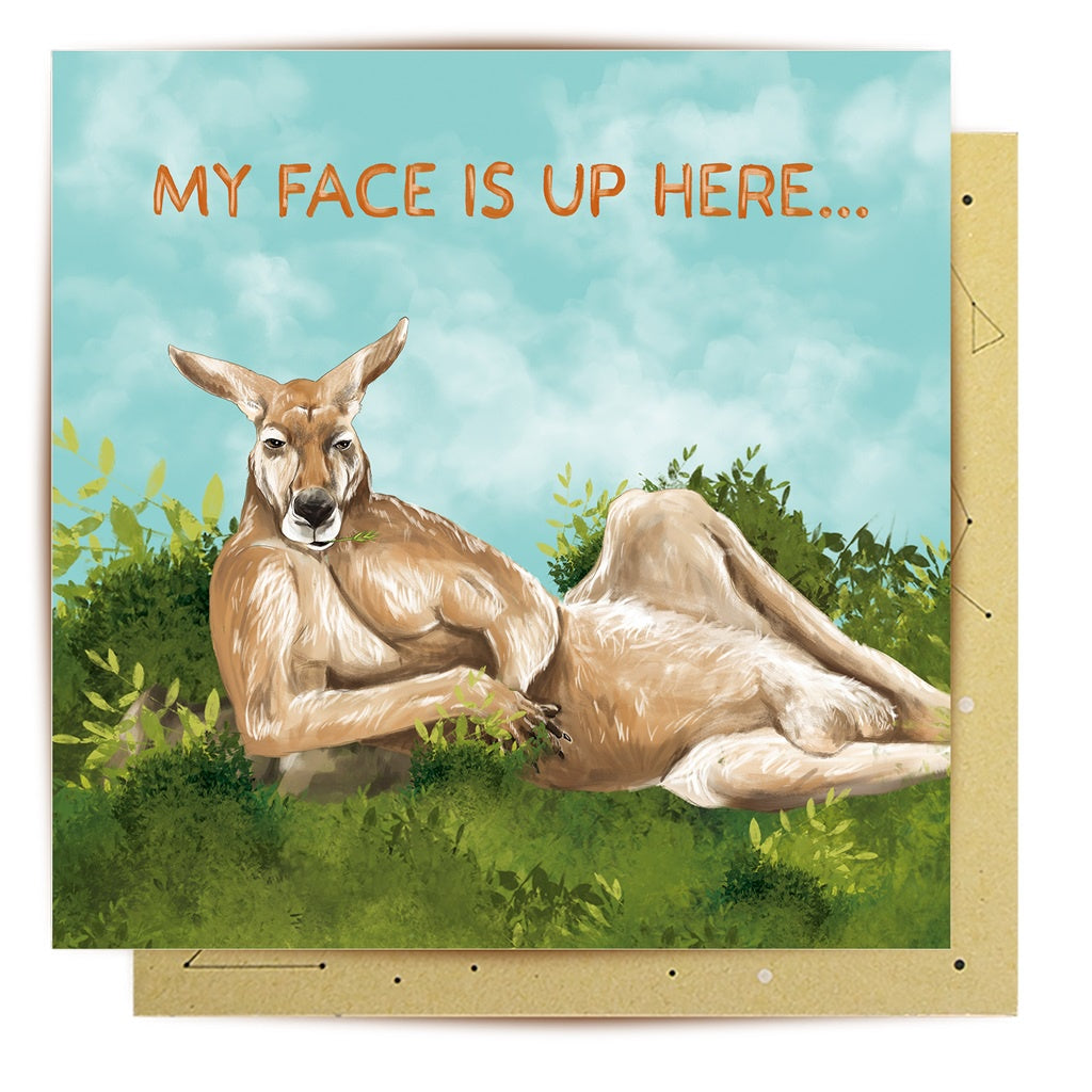 Card - My Face Is Up Here