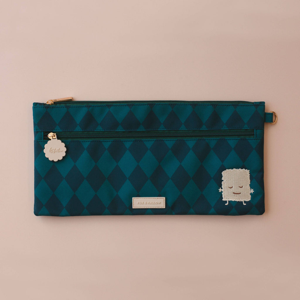 Forest Diamonds Large Pencil Case
