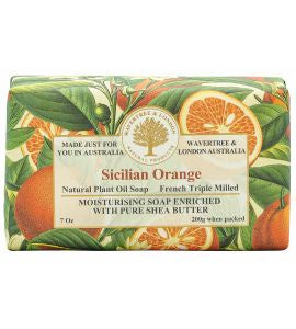 Natural Plant Oil Soap - Sicilian Orange