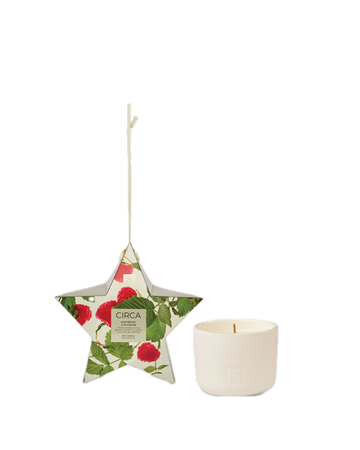 Raspberry & Rhubarb Bauble Soy Candle 70g