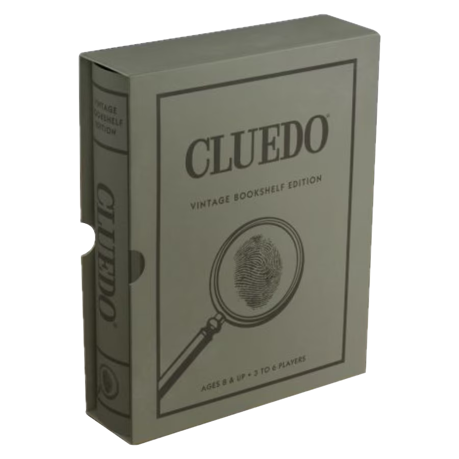 Cluedo Vintage Bookshelf Edition