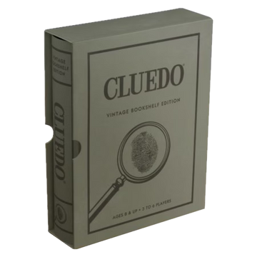 Cluedo Vintage Bookshelf Edition