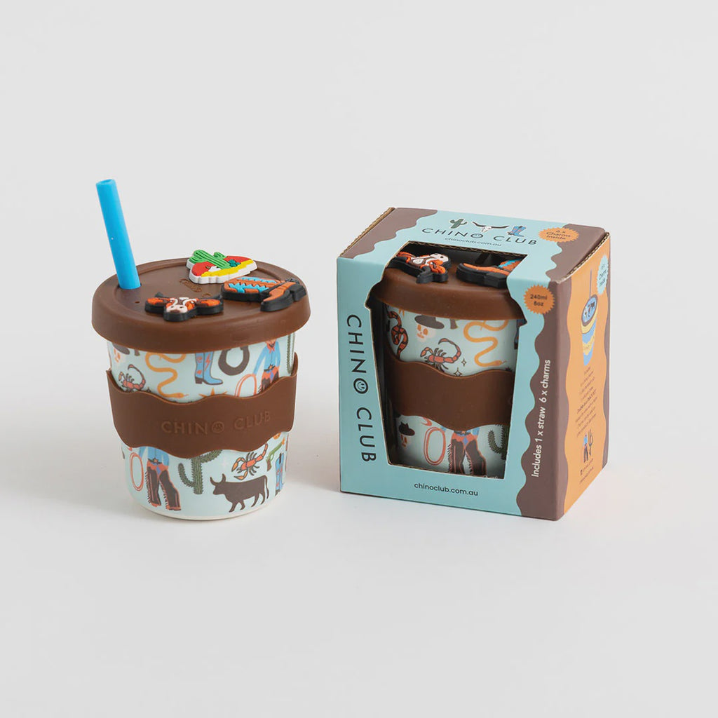 Cowboy Chino Charm Cup 8oz