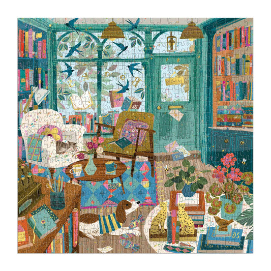 Bookshop Afternoon Foil Puzzle - 500pc