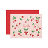 Rifle Paper Co - Single Card - Cherries Thank You
