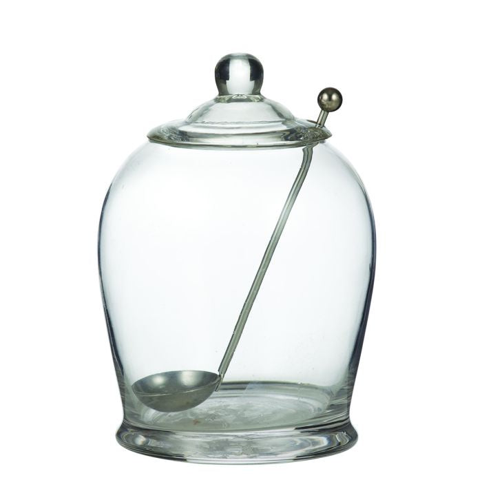 Olive Jar with Spoon
