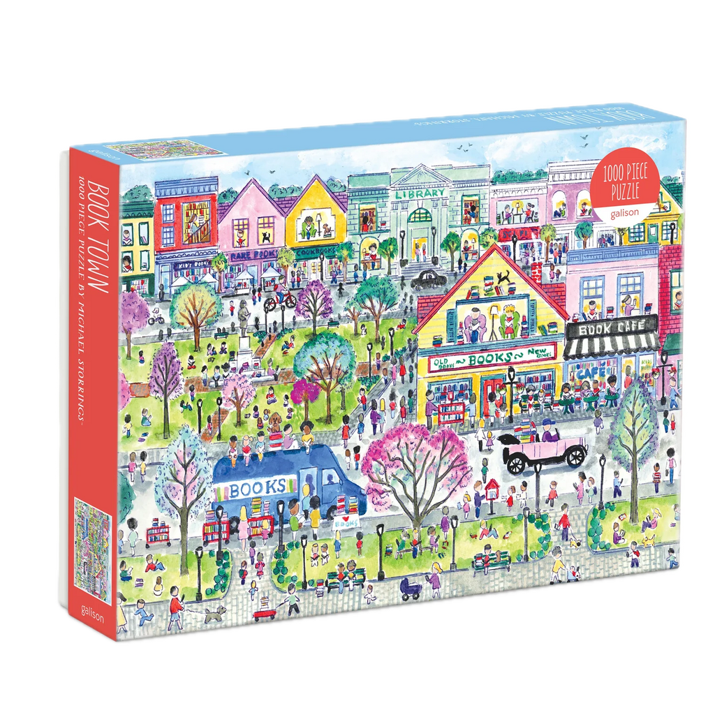 Storrings Book Town Puzzle - 1000pc