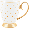 Cristina Re Mug - Gold Polka Dot