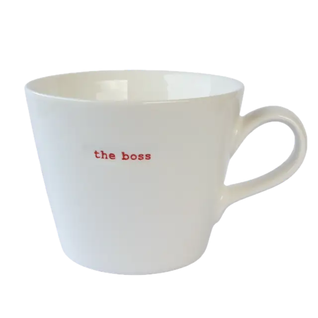 The Boss - 350ml Porcelain Mug - Keith Brymer Jones