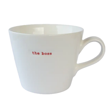 The Boss - 350ml Porcelain Mug - Keith Brymer Jones