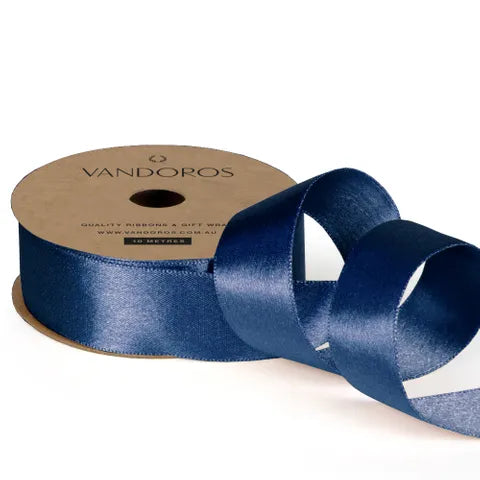 Satin Pearl Ribbons 10 Metres x 25mm