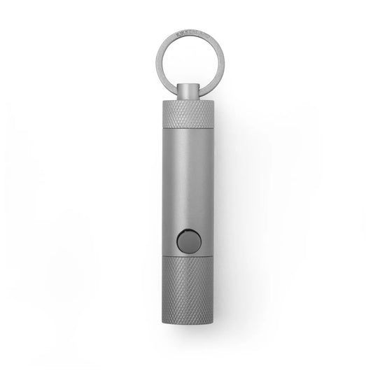 Rechargeable Mini Flashlight Silver