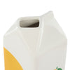 Lewis Ceramic Carton Vessel Lemon