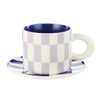 Check Mug & Plate Set