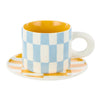 Check Mug & Plate Set
