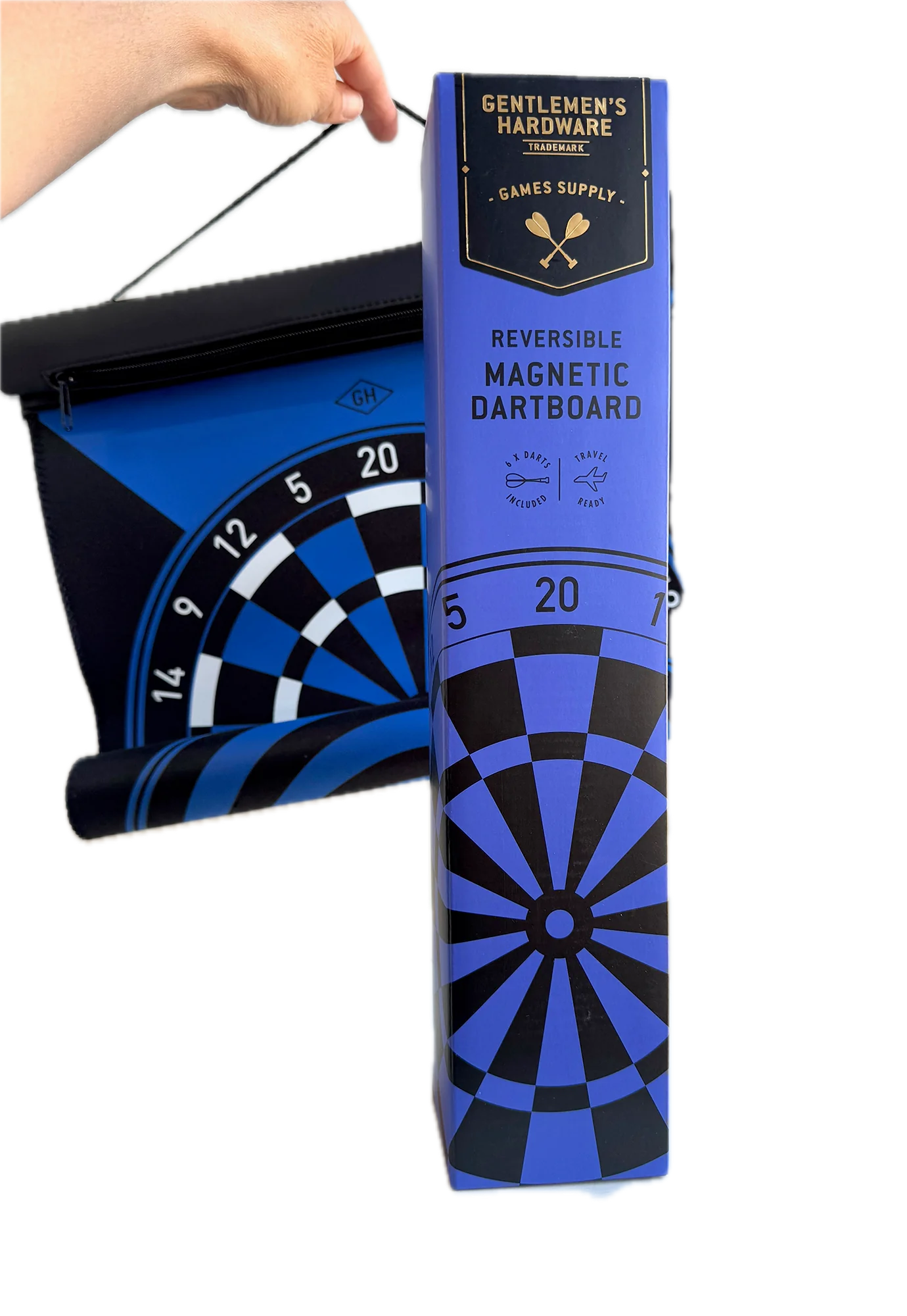 Reversable Magnetic Dartboard