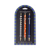 A Dopo 3 Pen Set - Stripe, Star, Check