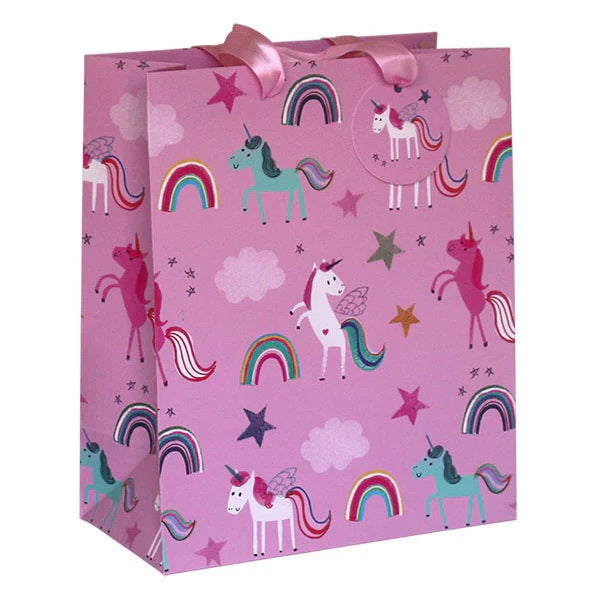 Glick I Drew This Unicorn Large Gift Bag