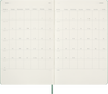 Moleskine - 2027 - 12 Month Weekly Hard Cover Diary - Large - Sage Green