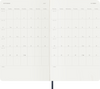 Moleskine - 2027 - 12 Month Daily Soft Cover Diary - Large - Sapphire Blue