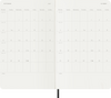 Moleskine - 2027 - 12 Month Daily Soft Cover Diary - Large - Black