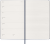 Moleskine - 2027 - 12 Month Weekly Hard Cover Diary - Large - Sapphire Blue