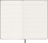 Moleskine - 2027 - 12 Month Weekly Hard Cover Diary - Large - Black