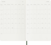 Moleskine - 2027 - 12 Month Weekly Soft Cover Diary - Large - Myrtle Green