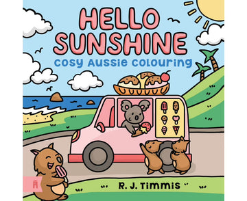 Hello Sunshine - Cosy Aussie Colouring