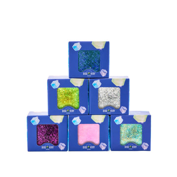 Sparkly Squish Cube - Jumbo