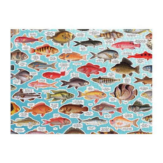 Judgy Fish 1000 Piece Puzzle