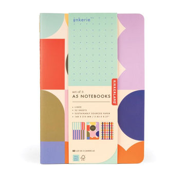 A5 Notebooks 3pcs Set