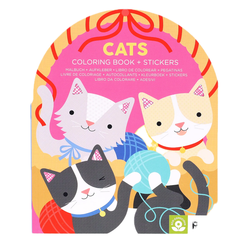 Colouring Book with Sticker - Cats