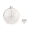 Golf Ball Flask Silver