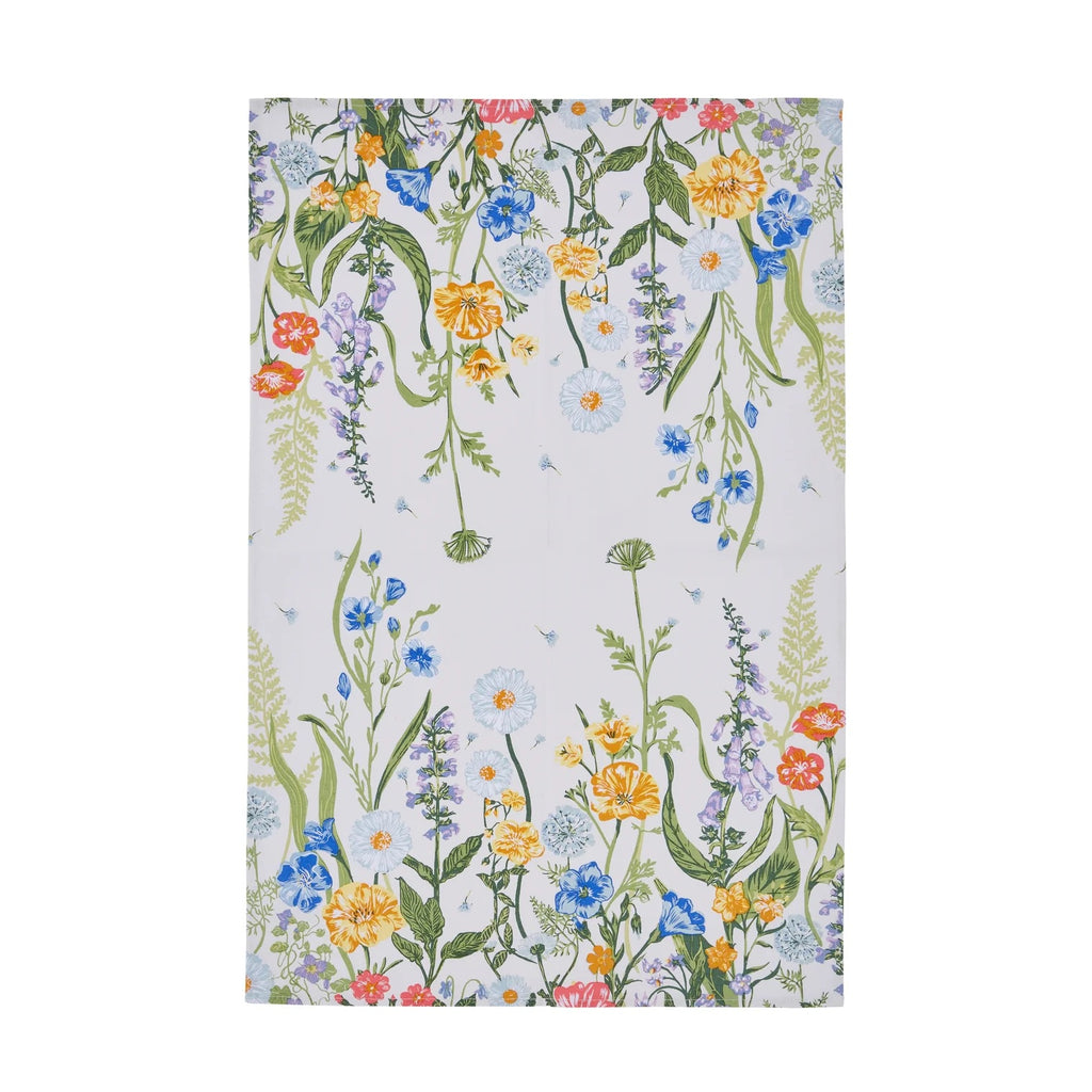 Cottage Garden Tea Towel