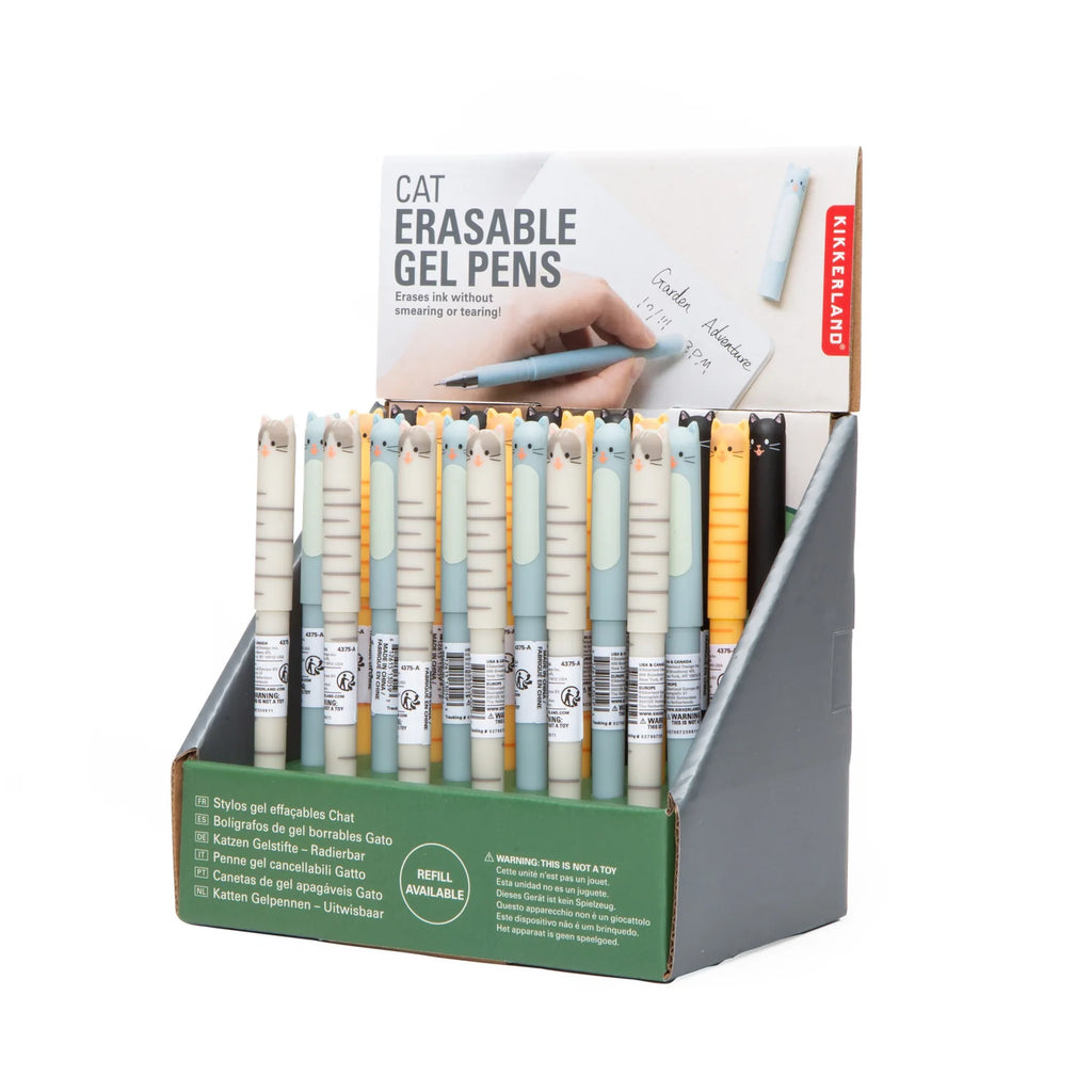 Cat Erasable Gel Pen