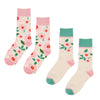 Boxed Socks - Meadow Blush - 2pc