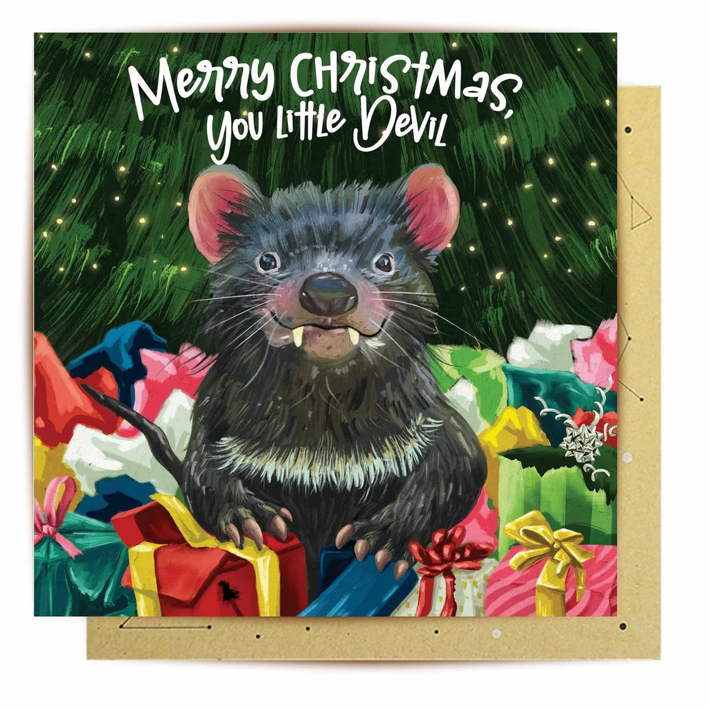 Greeting Card Little Devil